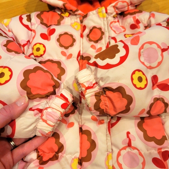 Circo Baby Girl Winter Puffer Coat Size 18 Months - Picture 6 of 8